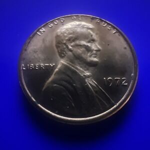 1972 LINCOLN MEMORIAL CENT